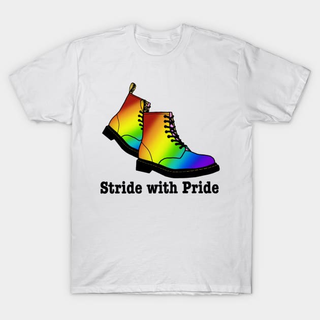 Stride with pride T-Shirt by TeawithAlice